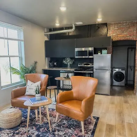 Stylish Cozy Studio In Détroit Extérieur photo